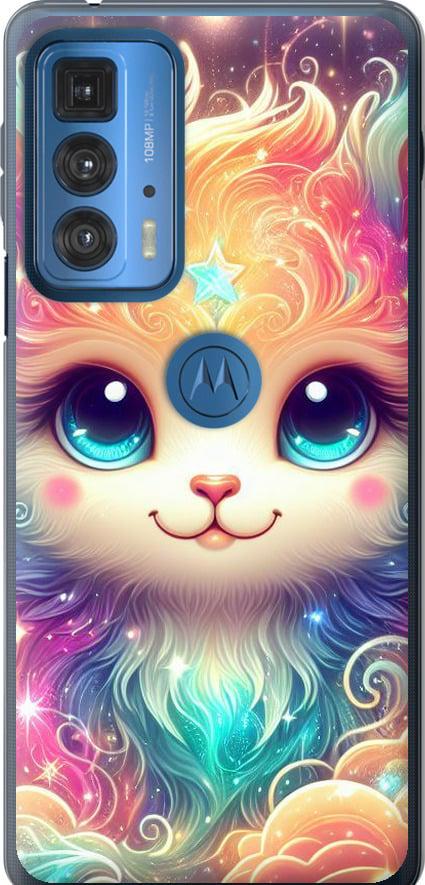 Чехол на Motorola Edge 20 Pro Сказочный котенок (5813u-2662-42517)