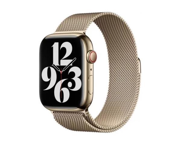 Ремешок металлический Hoco WA03 Milanese Magnetic для Apple Watch 1-8 38/40/41 мм Vintage Gold Ремешок металлический Hoco WA03 Milanese Magnetic для Apple Watch 1-8 38/40/41 мм Vintage Gold