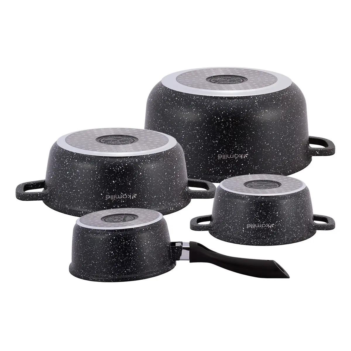 Набір кухонного посуду Kamille KM-4429 8 пр. (94615) - фото 3 Набір кухонного посуду Kamille KM-4429 8 пр. (94615) - фото 3