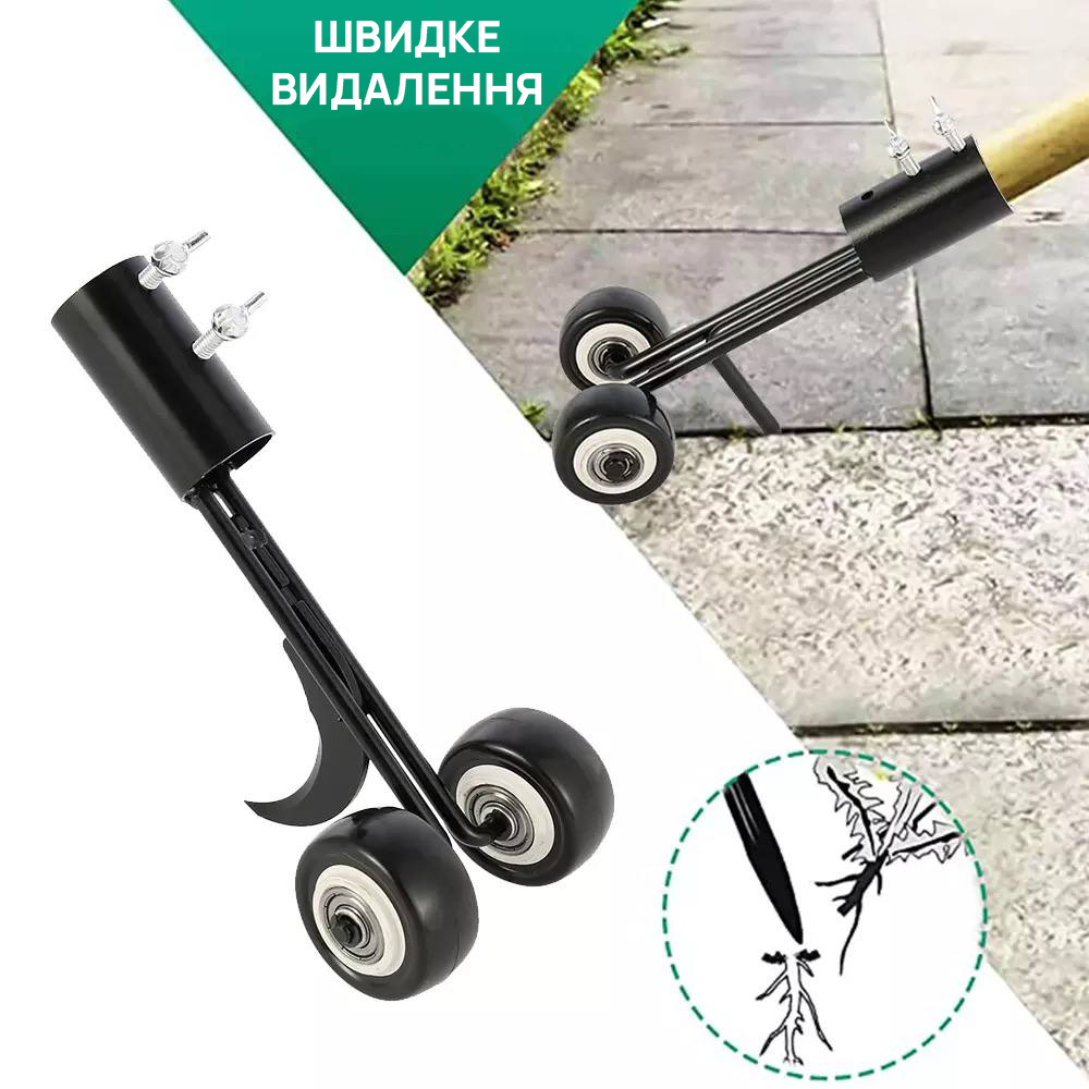 Гак для прополювання міжплиткових швів із серпом видалення коріння бур'янів зі швів тротуарної плитки (hfwbt) - фото 5 Гак для прополювання міжплиткових швів із серпом видалення коріння бур'янів зі швів тротуарної плитки (hfwbt) - фото 5