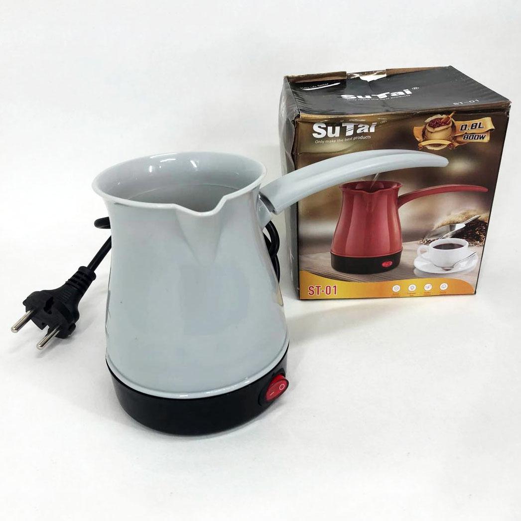 Турка електрична SuTai Сірий - фото 2 Турка електрична SuTai Сірий - фото 2