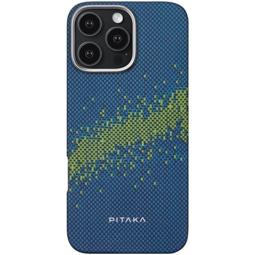 Чехол-накладка Pitaka Tactile Woven StarPeak Lumintex Milky Way Galaxy for iPhone 16 Pro Max (KI1604PMYG)