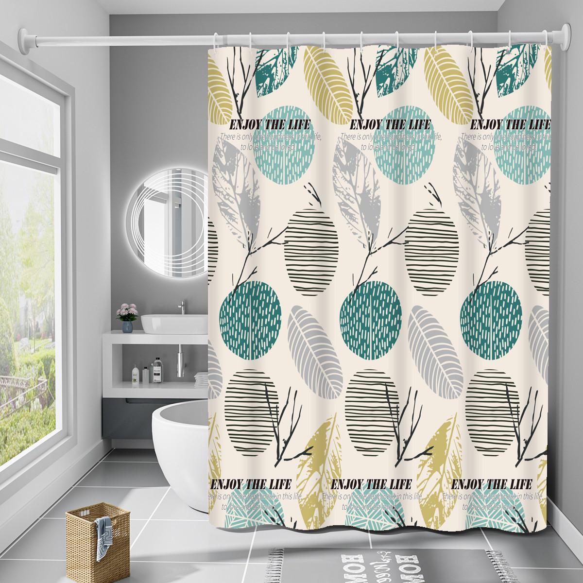 Шторка для ванної кімнати Bathlux водонепроникна з кільцями 180x180 см (1858837660) - фото 6 Шторка для ванної кімнати Bathlux водонепроникна з кільцями 180x180 см (1858837660) - фото 6