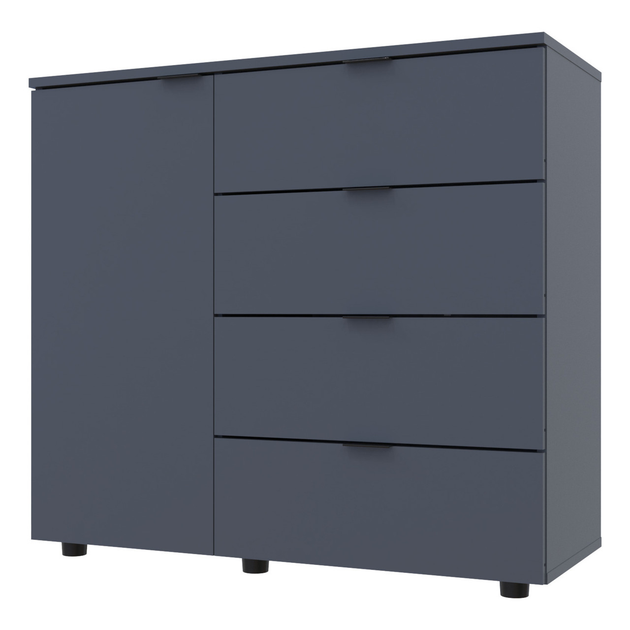 Комод Doros з шухлядами та дверкою Графіт (41510069) - фото 2 Комод Doros з шухлядами та дверкою Графіт (41510069) - фото 2