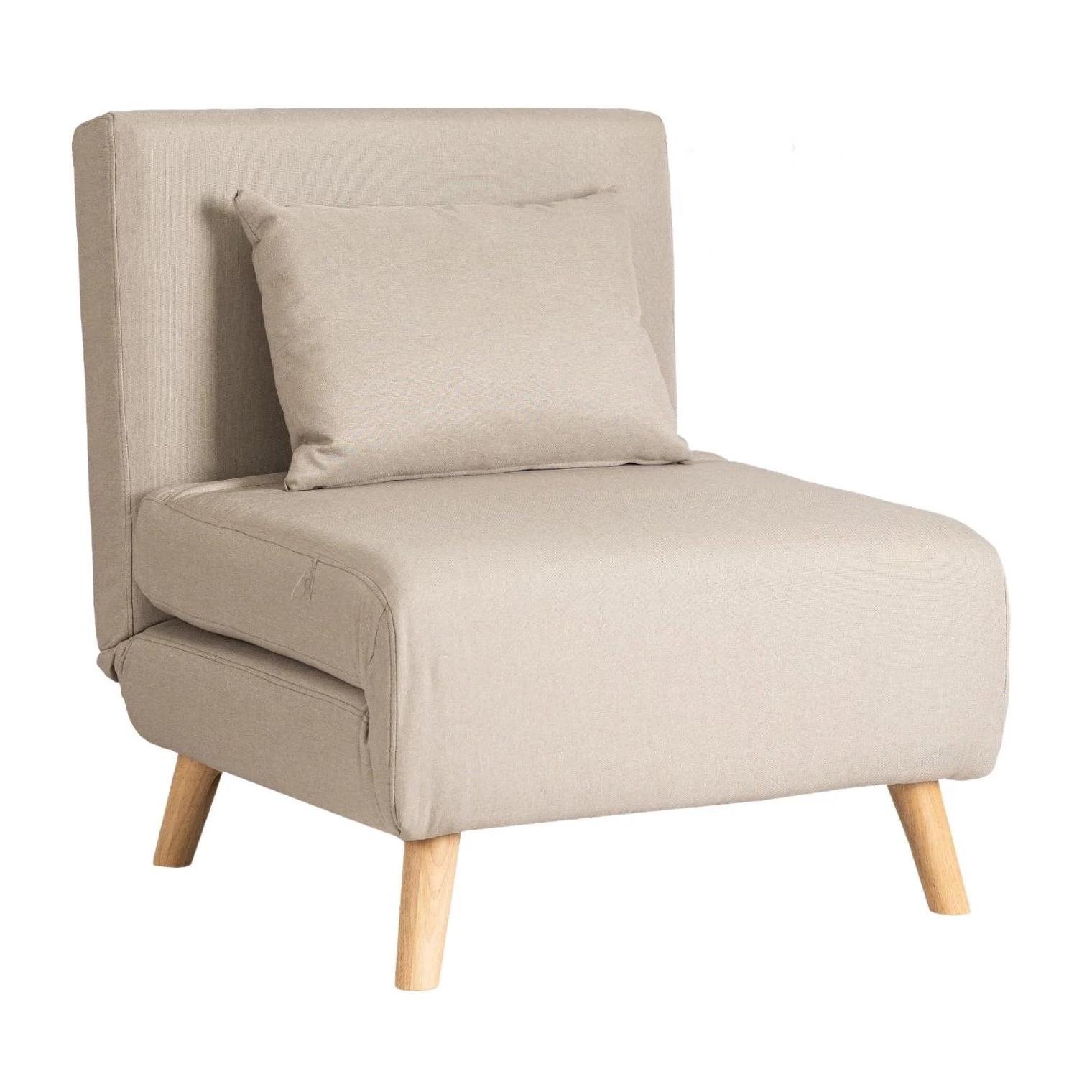 Кресло мягкое Mebel Elite MARRY раскладное Бежевый (ME.MARRY/BZ/DNAT/T/FW) Кресло мягкое Mebel Elite MARRY раскладное Бежевый (ME.MARRY/BZ/DNAT/T/FW)