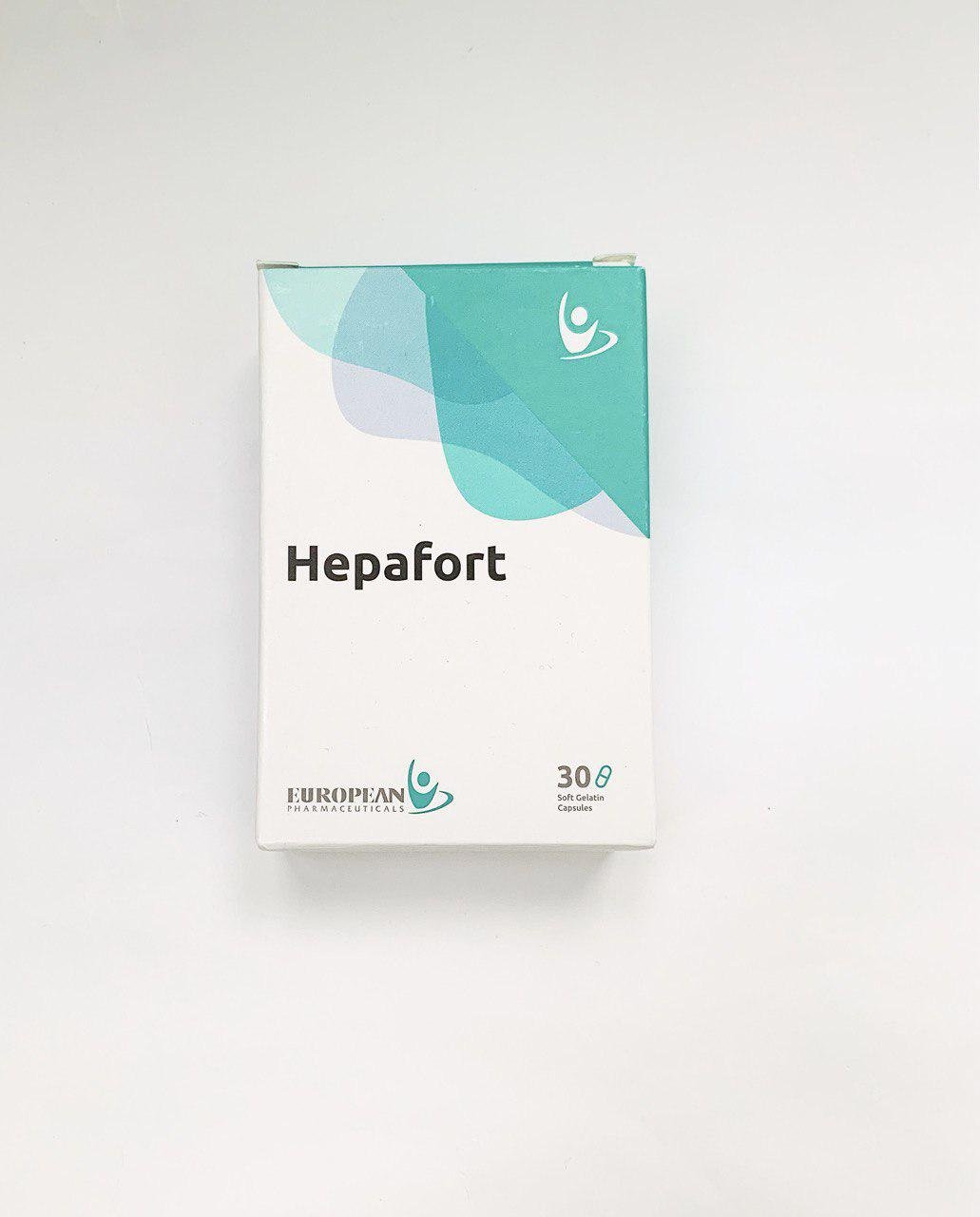 Капсули при захворюваннях печінки Hepafort 30 шт.