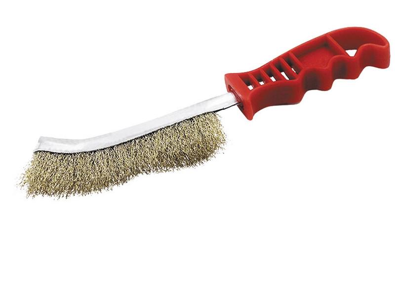 Щітка дротова Mastertool з пластиковою ручкою (14-5523)