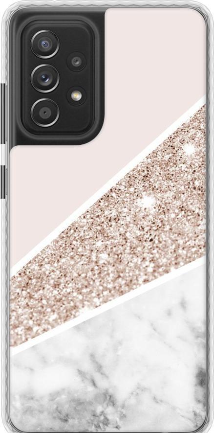 Чехол на Samsung Galaxy A52s 5G A528B Пастельный мрамор (4342pc-2583-42517)