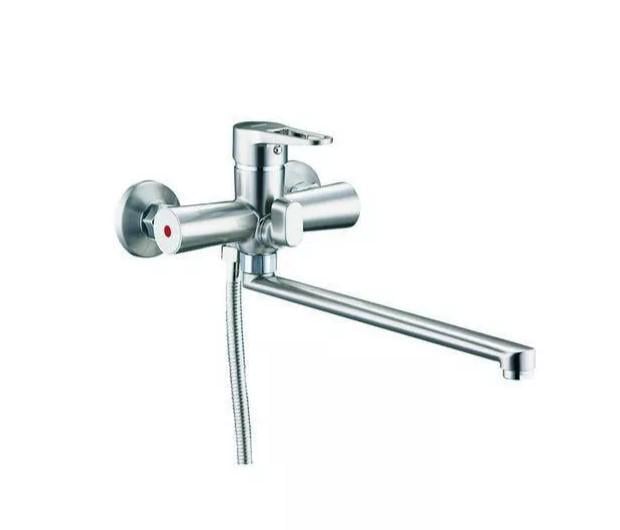 Смеситель для ванны Wezer PUD7-B045-SATIN (58160)