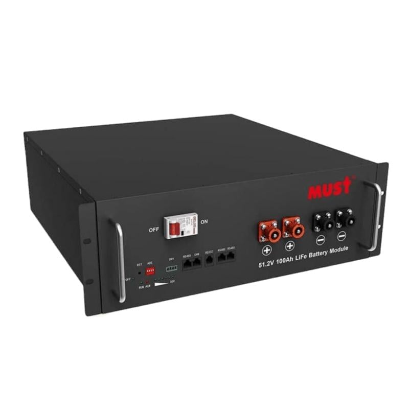 Аккумуляторная батарея MUST LP18-48100 LIFEPO4 51,2V 100 Ah 5,12 kWh (0023)