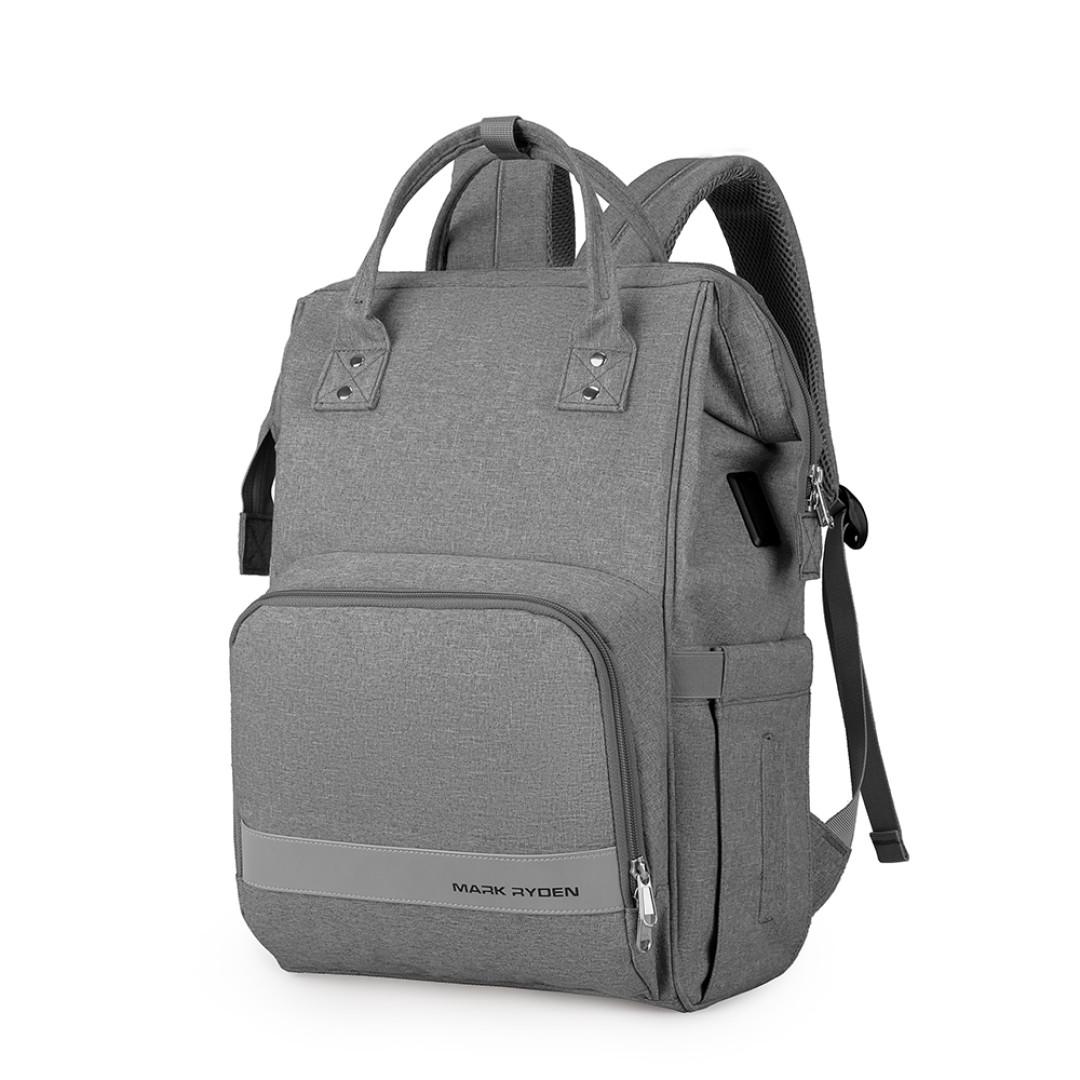 Рюкзак женский городской Mark Ryden 8703 с USB 17л Gray (16270)