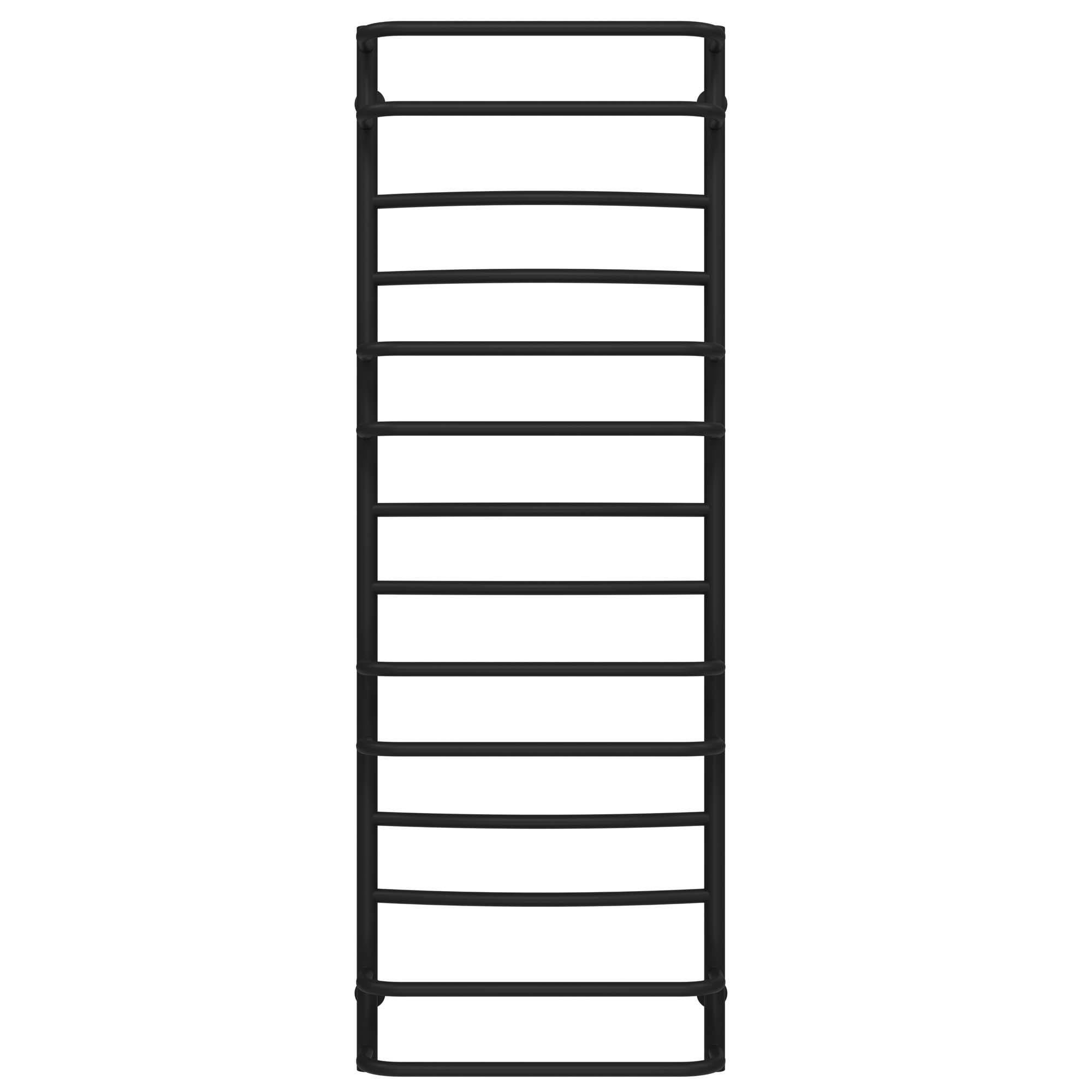 Полотенцесушитель водяной Deffi Аквамикс П14 боковое правое подключение нержавеющая сталь 500х1500 мм Черный (C.AM.150.50.14.B.C)