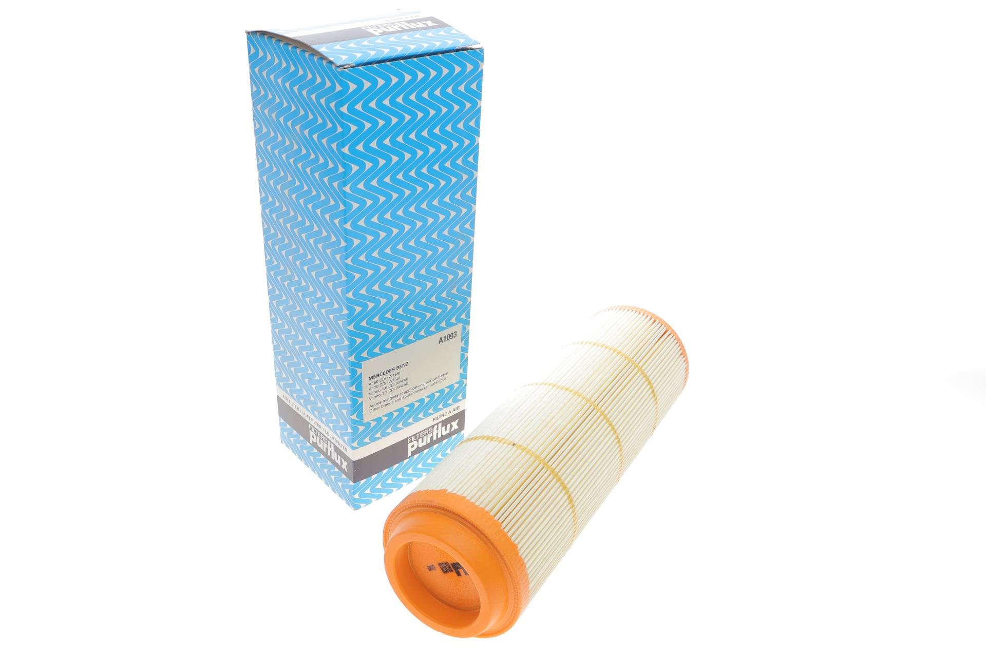 Фильтр воздушный PURFLUX для MB A-class W168 CDI -04- (A1093)