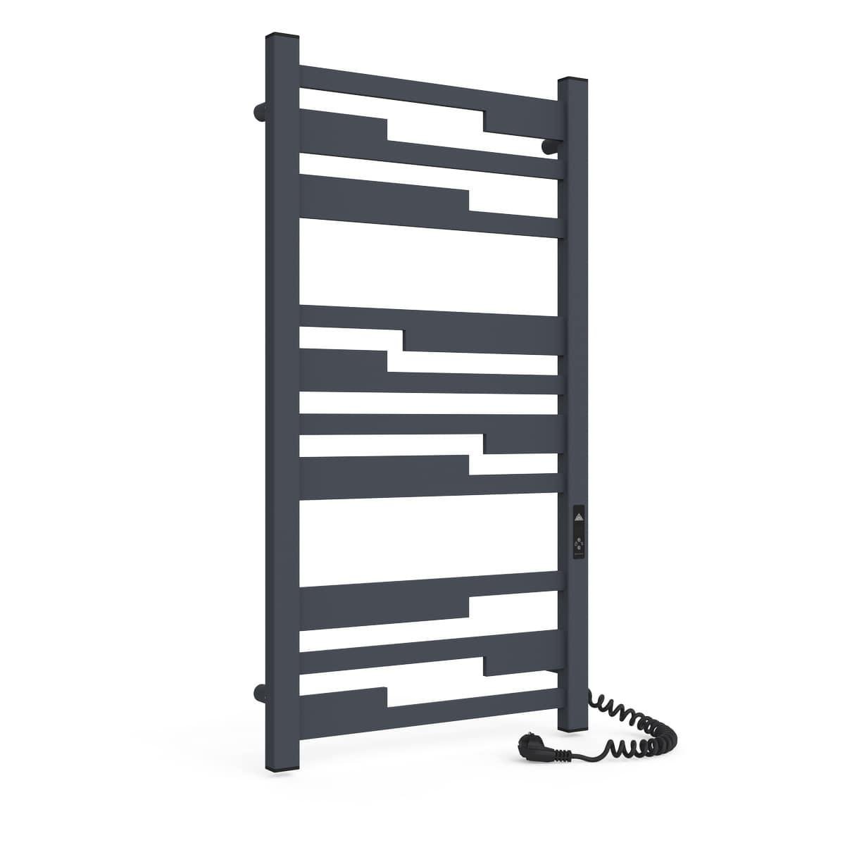 Полотенцесушитель Laris Зебра Тетрис ЧФ ГМ 10 Е подключение справа 500х1000 мм (73207855)