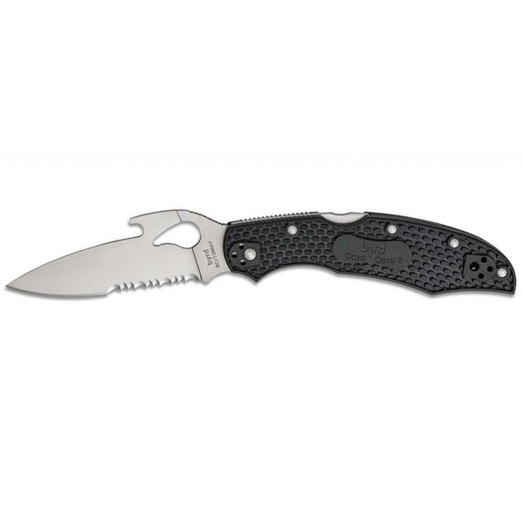 Ніж складаний мисливський Spyderco Byrd Cara Cara 2 Emerson полусеррейтор (m410854)