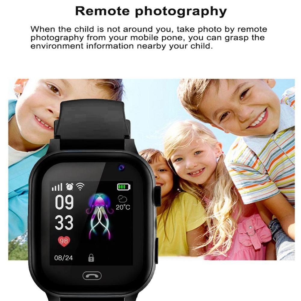 Смарт-часы наручные детские Q15 с функцией звонка 4G и GPS Black (16417) - фото 3
