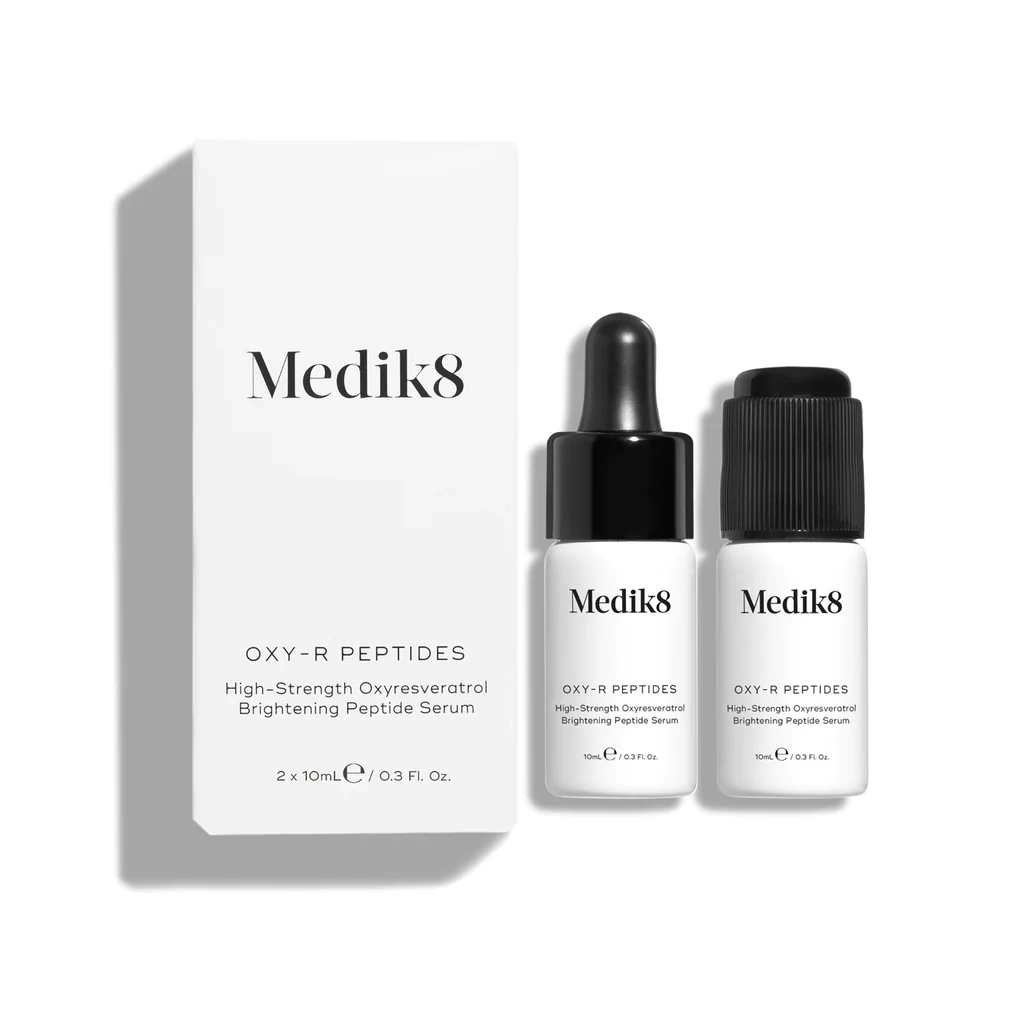 Сыворотка пептидная против пигментации Medik8 Oxy R Peptides с оксиресвератролом 2х10 мл (BQ-093) - фото 4 Сыворотка пептидная против пигментации Medik8 Oxy R Peptides с оксиресвератролом 2х10 мл (BQ-093) - фото 4