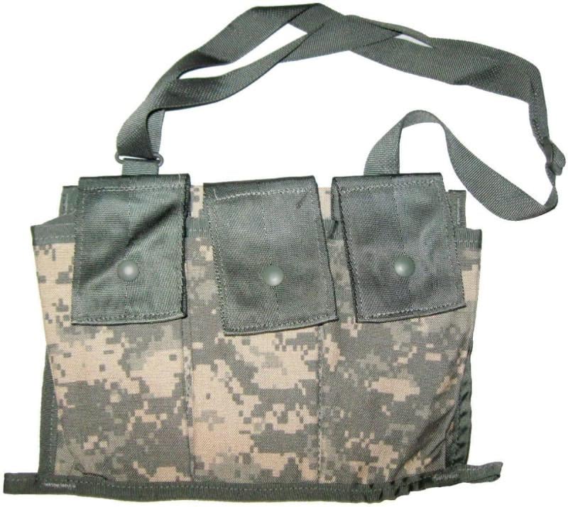 Підсумок Molle II для трьох магазинів М16/M4 Bandoleer Ammunition Pouch Піксель (W911QY06D-003 yavs L) - фото 6