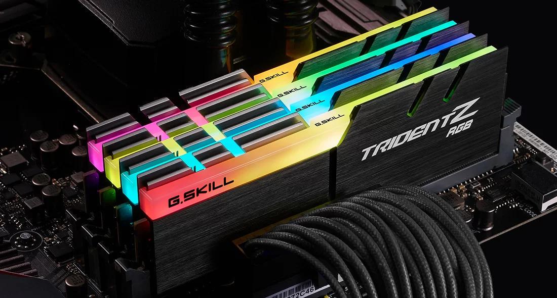Оперативна пам'ять G.Skill Trident Z RGB DDR4 2x16GB/3200 (F4-3200C16D-32GTZR) - фото 6 Оперативна пам'ять G.Skill Trident Z RGB DDR4 2x16GB/3200 (F4-3200C16D-32GTZR) - фото 6
