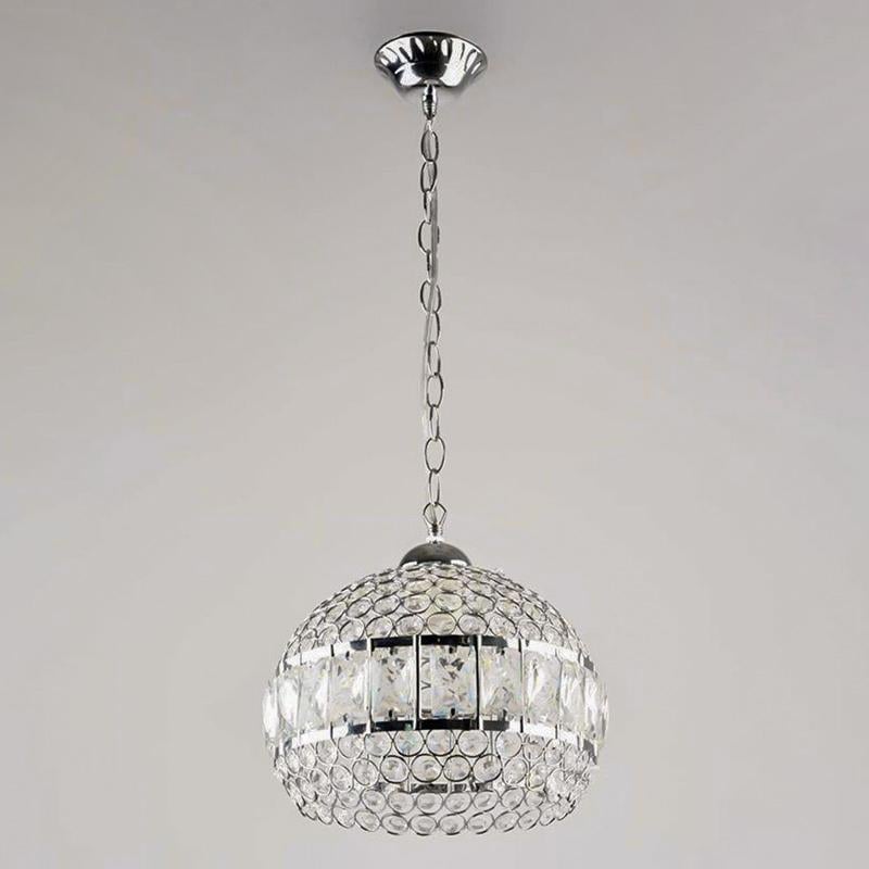 Люстра підвісна Light House SH-18235/1-250 250х250х600 мм E27 Хром