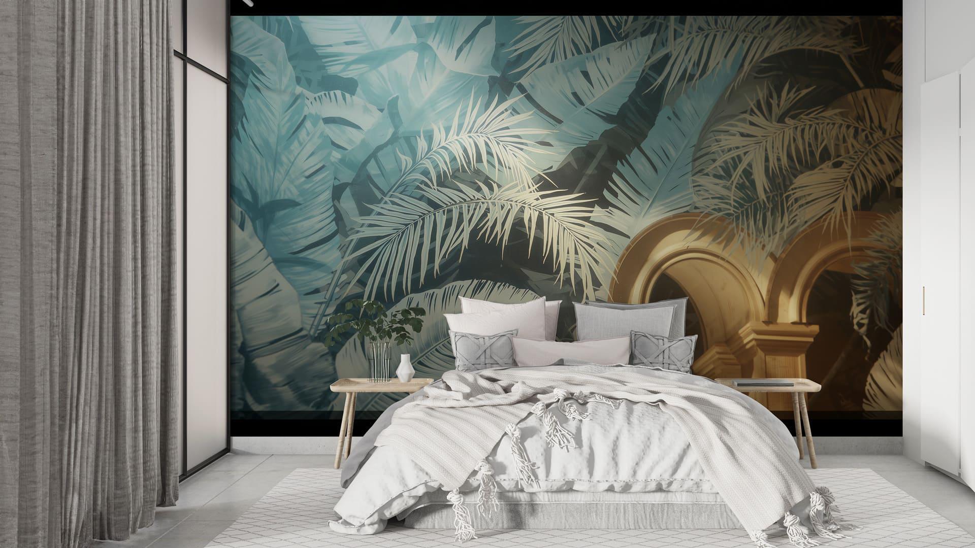 Фотообои флизелиновые Styleo Print-walls Тропики в камне 0789 300х200 см (Pw-0789)