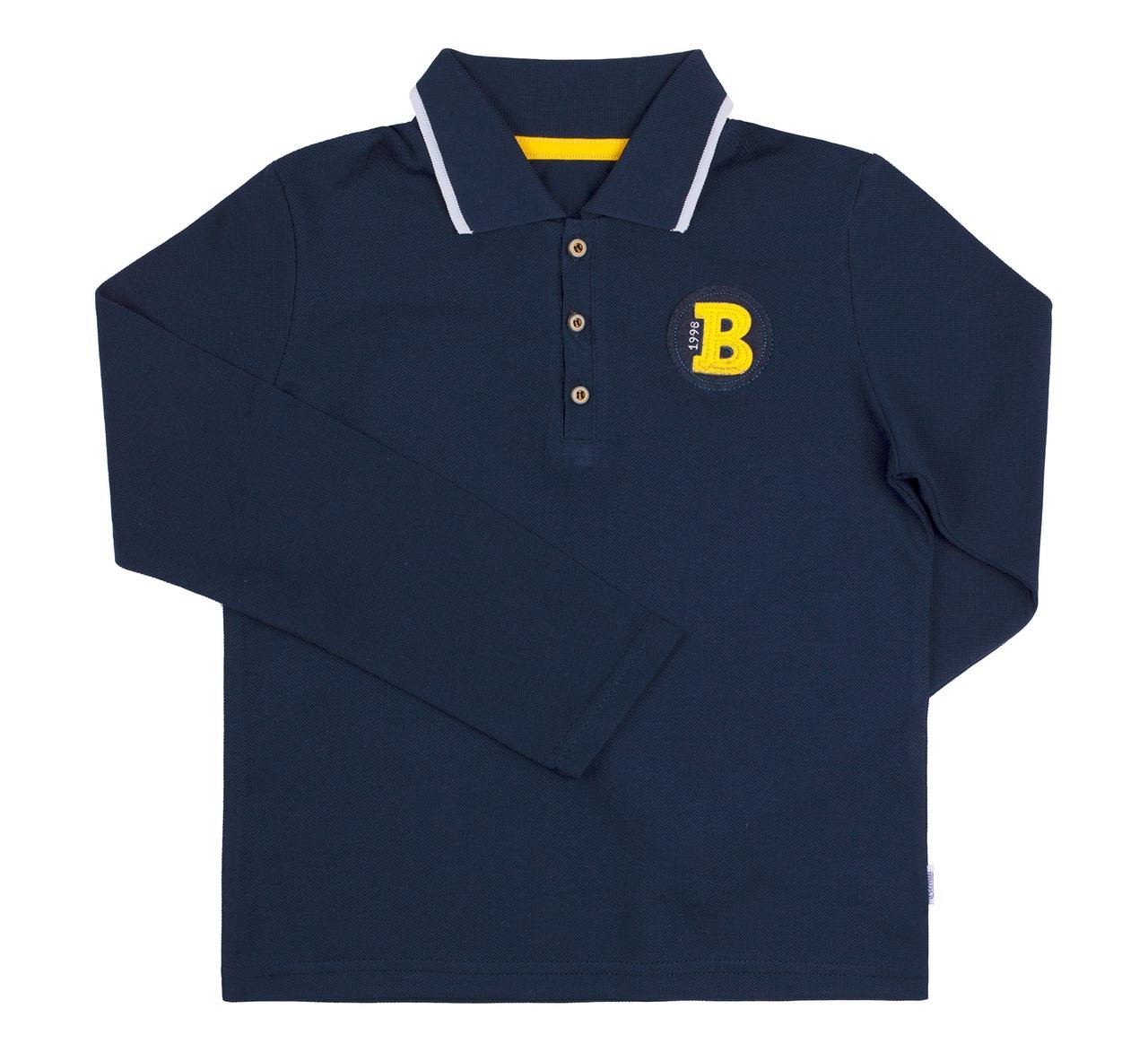 Футболка-поло на мальчика Бемби 128 см (ФБ 757)