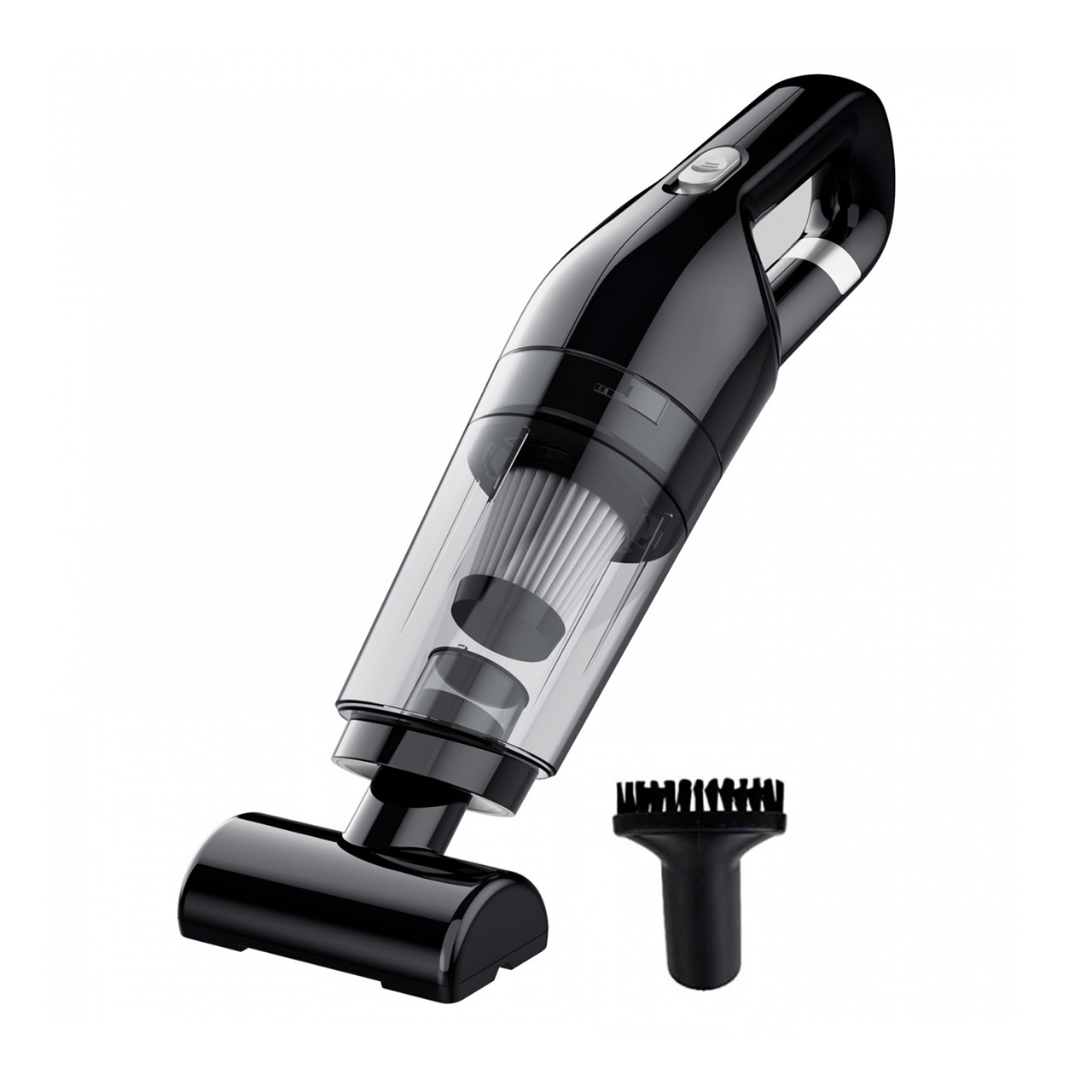 Автопилосос на акумуляторі бездротовий для сухого прибирання з насадками