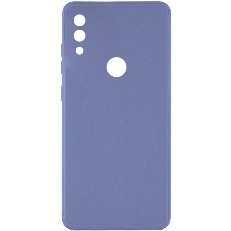 Противоударный силиконовый чехол Candy Full Camera для Xiaomi Redmi 7 Голубой / Mist blue