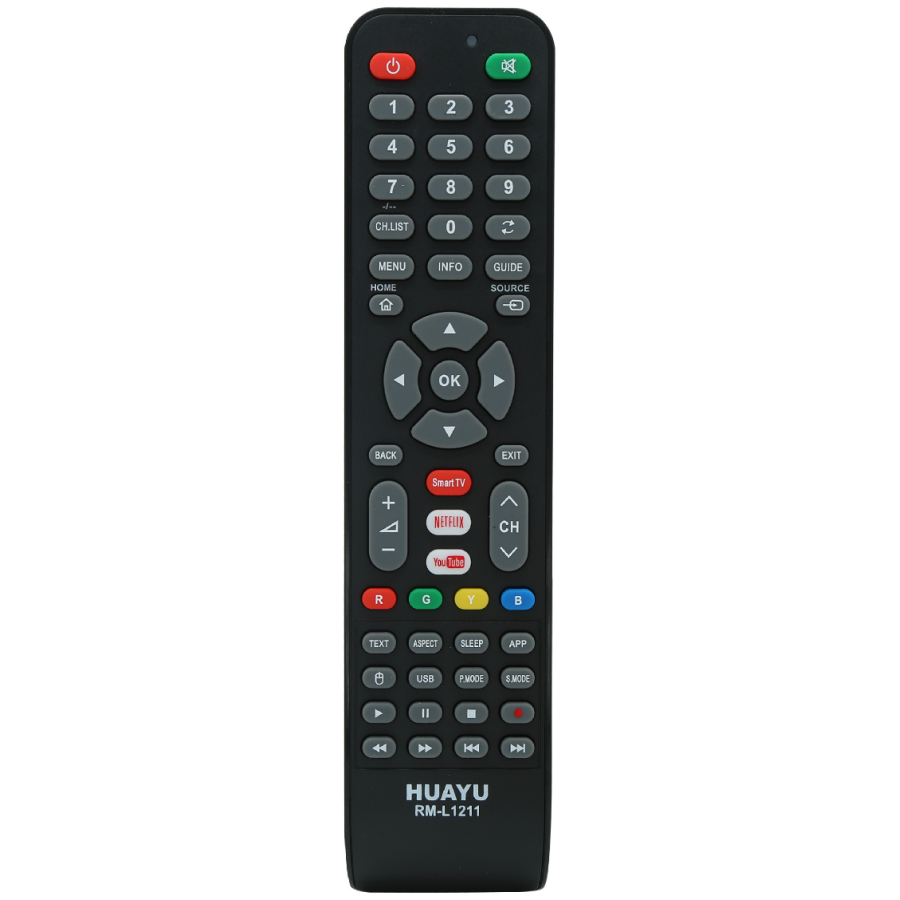 Пульт для телевизора Huayu RM-L1211 мультибрендовый (4977)