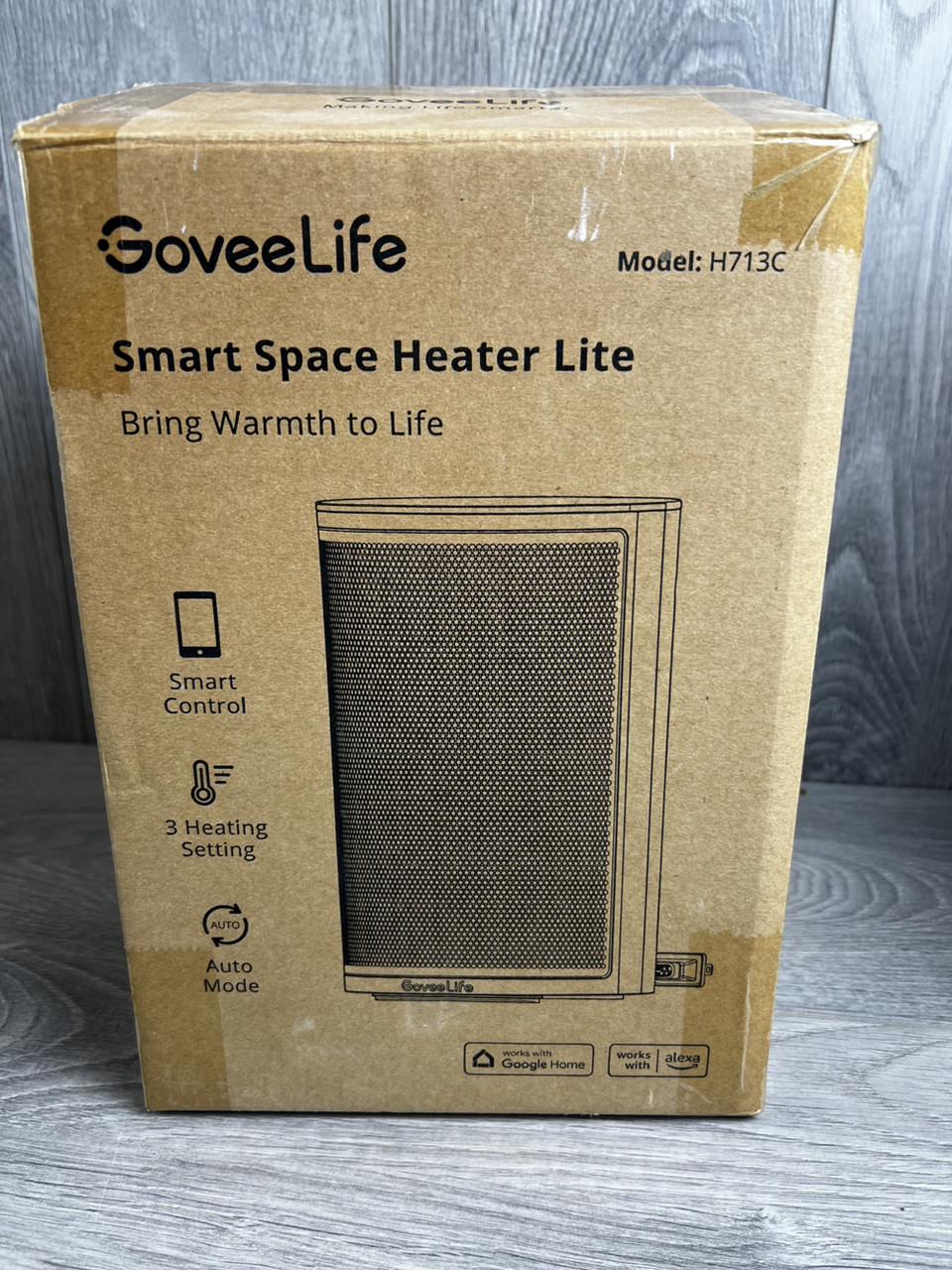 Обогреватель умный керамический GoveeLife Smart Heater H713B с WIFI термостатом и поворотом - фото 5 Обогреватель умный керамический GoveeLife Smart Heater H713B с WIFI термостатом и поворотом - фото 5
