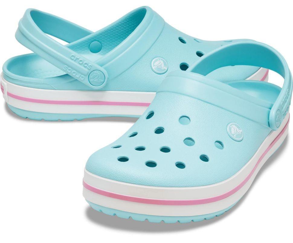 Сабо жіночі Crocs Crocband Clog Pure Water р. 37-38 Блакитний (14477) Сабо жіночі Crocs Crocband Clog Pure Water р. 37-38 Блакитний (14477)