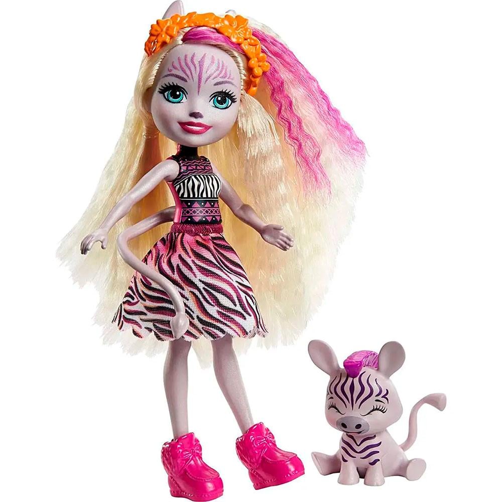 Лялька Enchantimals Sunny Savanna Zadie Zebra (00805)