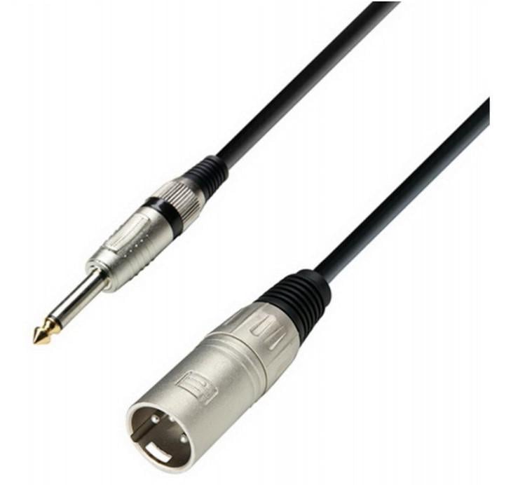 Инструментальный кабель Jack 6.3хXLR male BIG CFJ 5 м