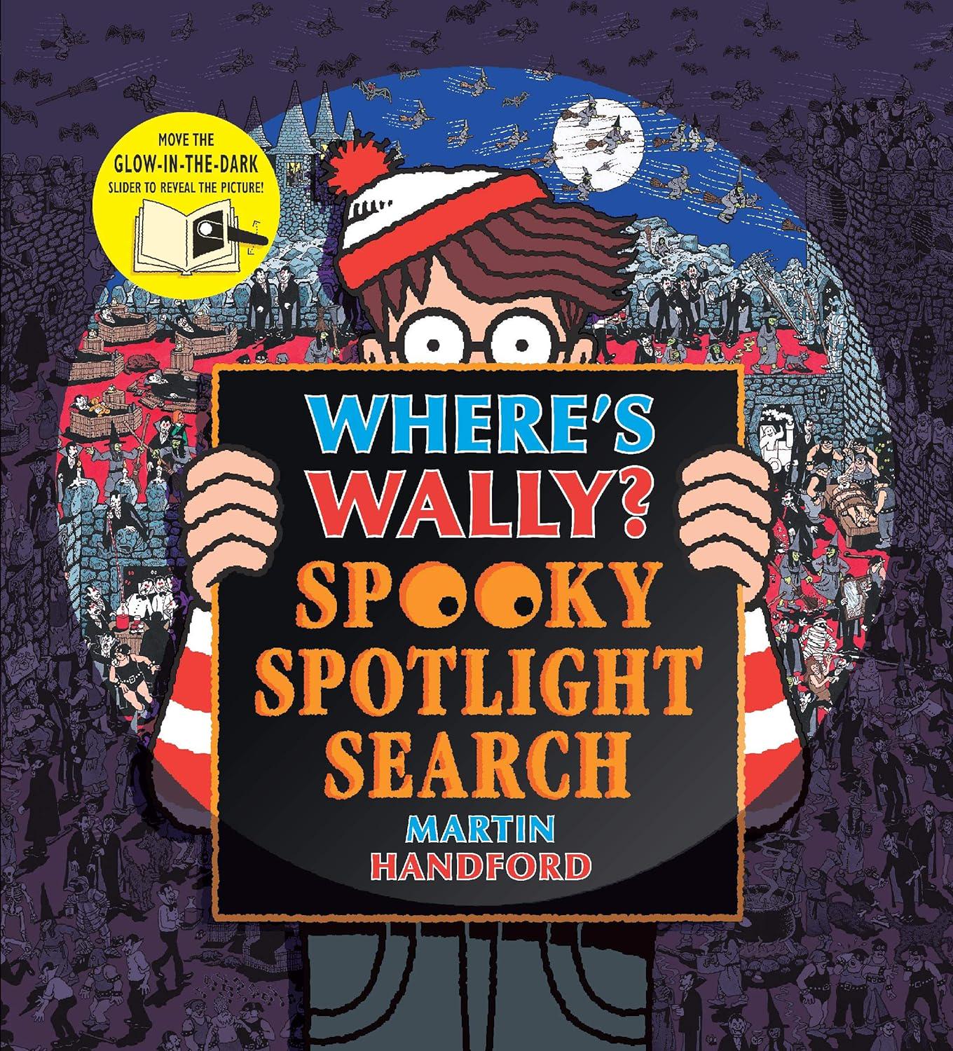 Книга Walker Books "Where's Wally? Spooky Spotlight Search" Martin Handford (ISBN:9781406384475)