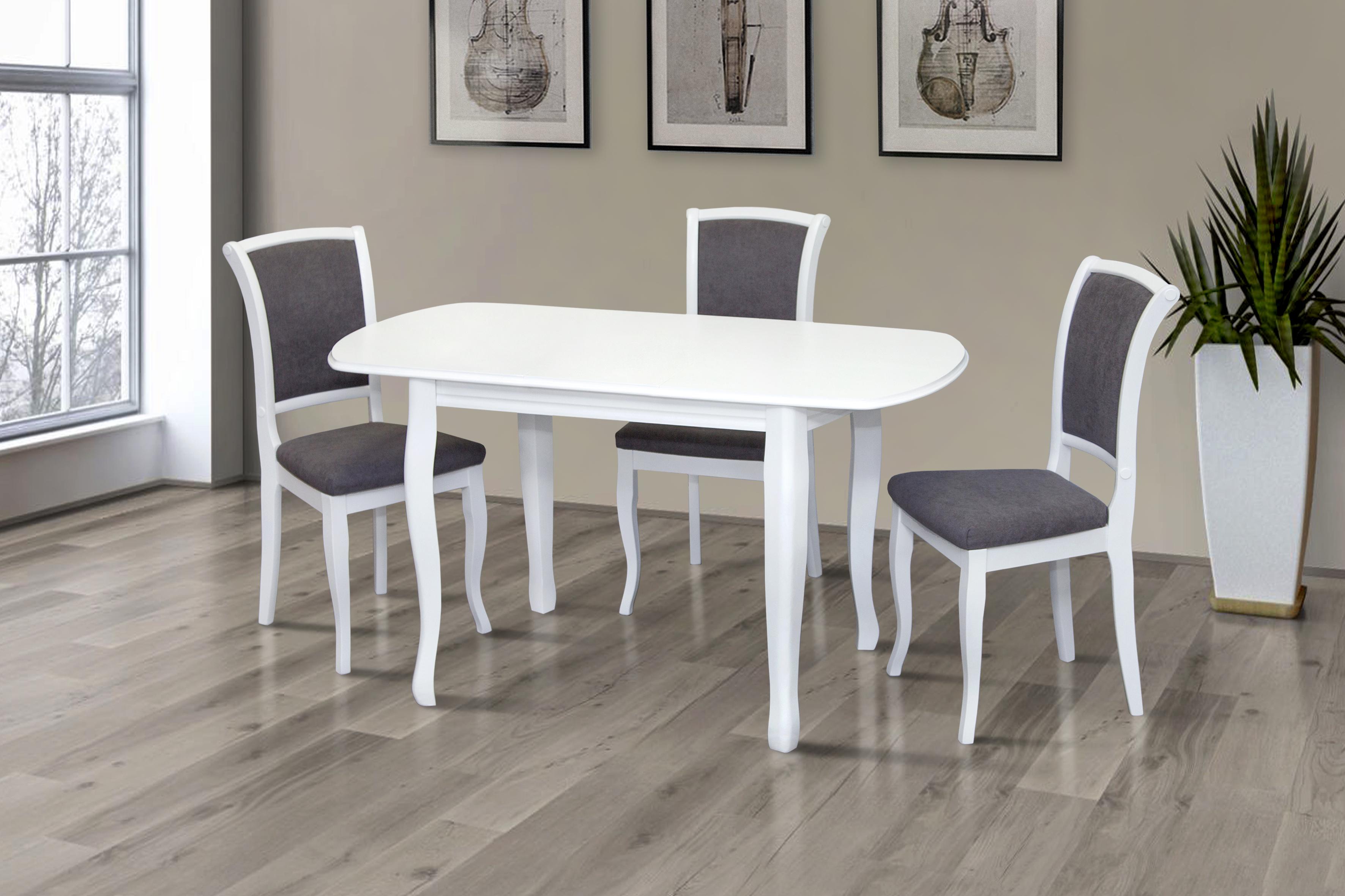 Обеденный стол Палермо Турин 1100/1400х700х760 мм Белый (GAА0032620) - фото 2