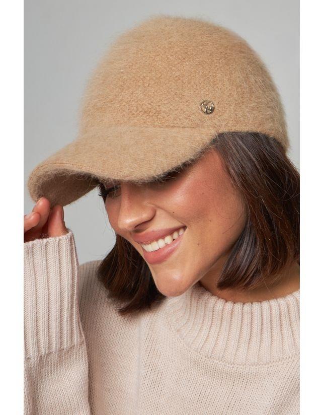 Бейсболка жіноча тепла Sago Betsy Світлий кемел (889W) - фото 1 Бейсболка жіноча тепла Sago Betsy Світлий кемел (889W) - фото 1