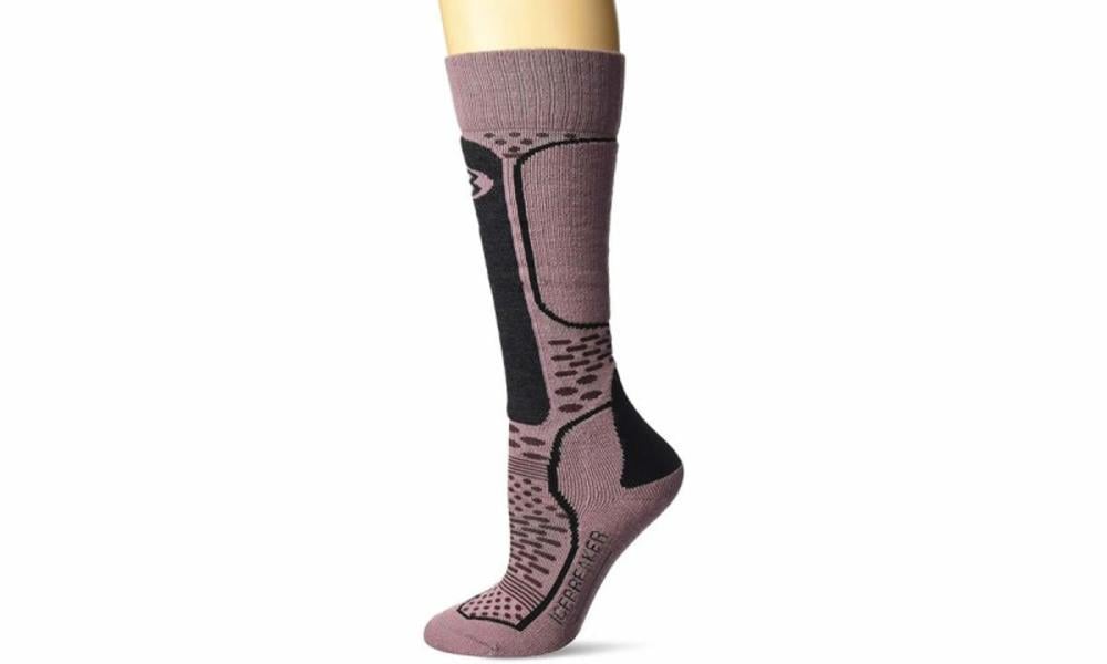 Термоноски Icebreaker Ski+ Light OTC Woman M Opal/Velvet/Jet HTHR (IBN 705 602 M) - фото 2 Термоноски Icebreaker Ski+ Light OTC Woman M Opal/Velvet/Jet HTHR (IBN 705 602 M) - фото 2