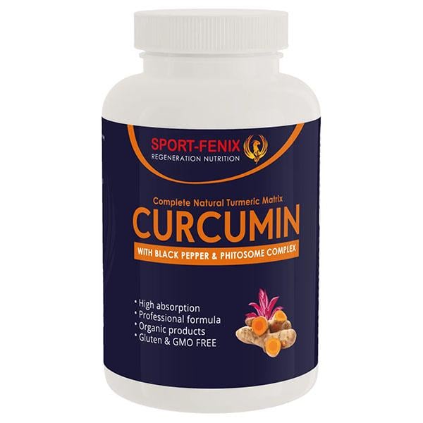 Куркумин для спорта Sport-Fenix ​​Curcumin with Black Pepper & Phitosome Complex 120 капс. (000026604)