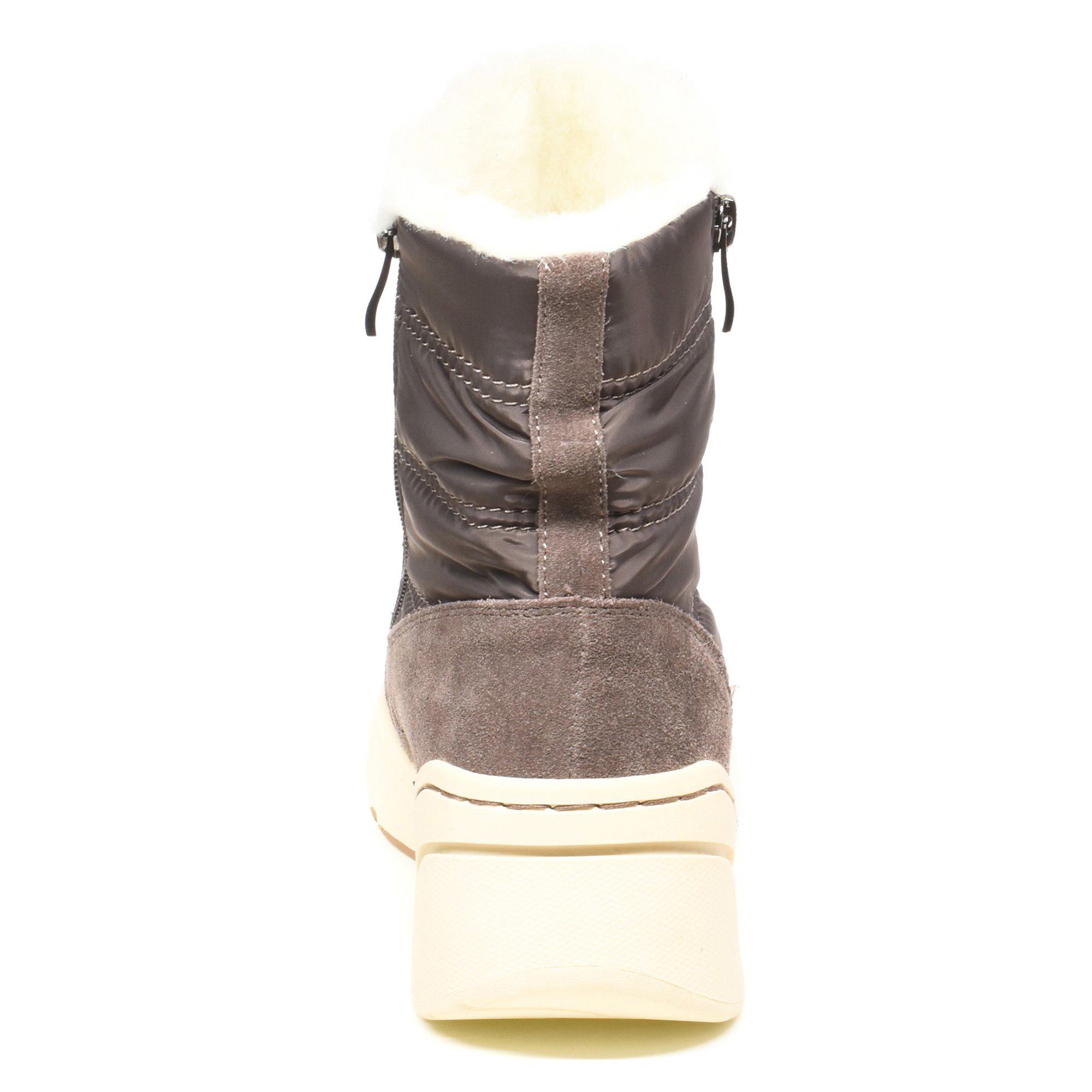 Дутики жіночі Baden р. 37 Сірий (013093-37) - фото 9