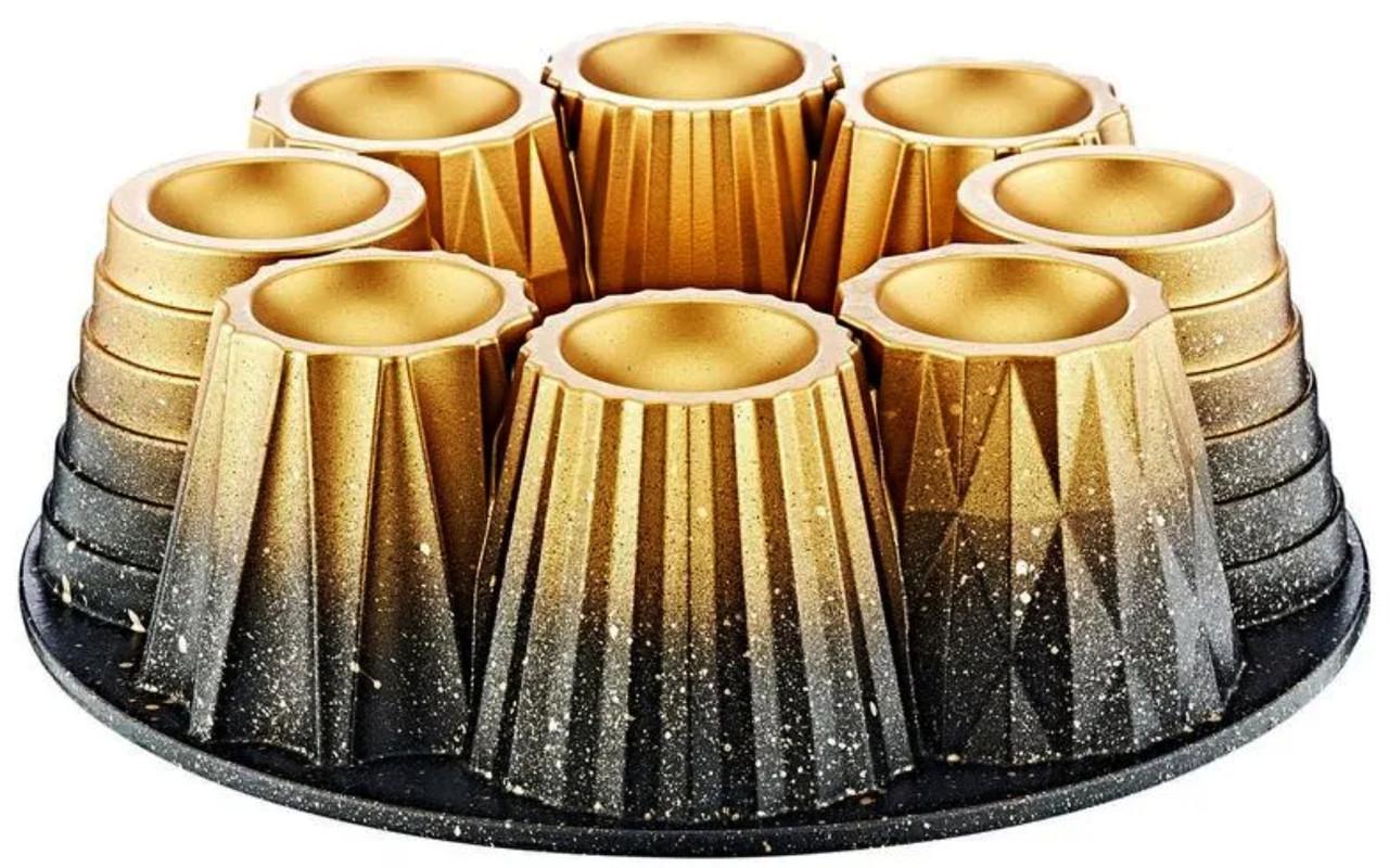 Форма для выпечки кекса O.M.S. Collection 3280 с гранитным покрытием 26 см. Золотой (1941285335)