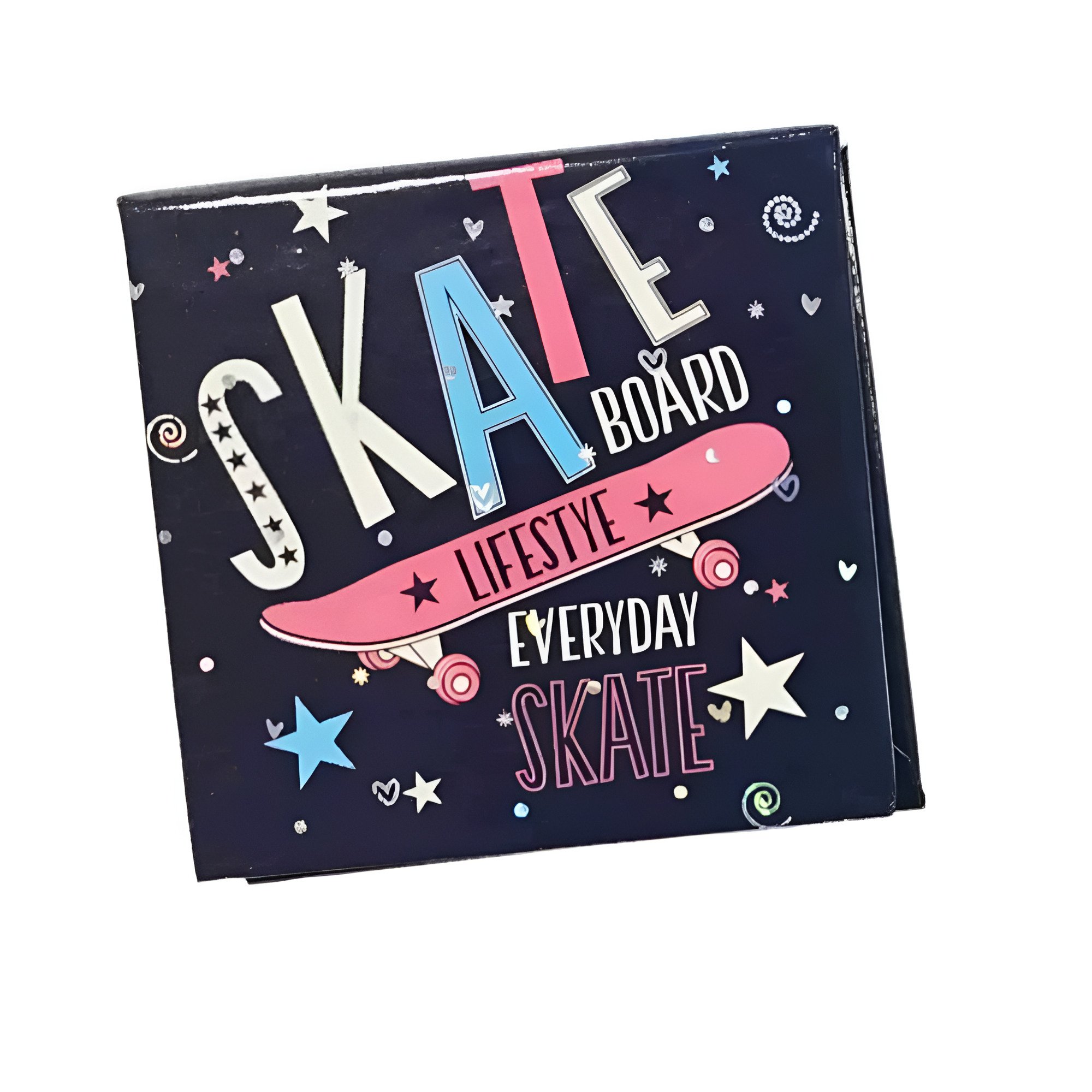 Блокнот детский Stenson WW00600ST 8х8 см 68 листов Черный (25307717)