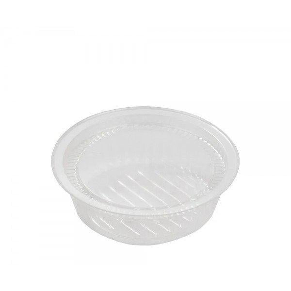 Одноразовый контейнер ПС 42 для соуса круглой формы 100 мл 200 шт. Прозрачный (1680)