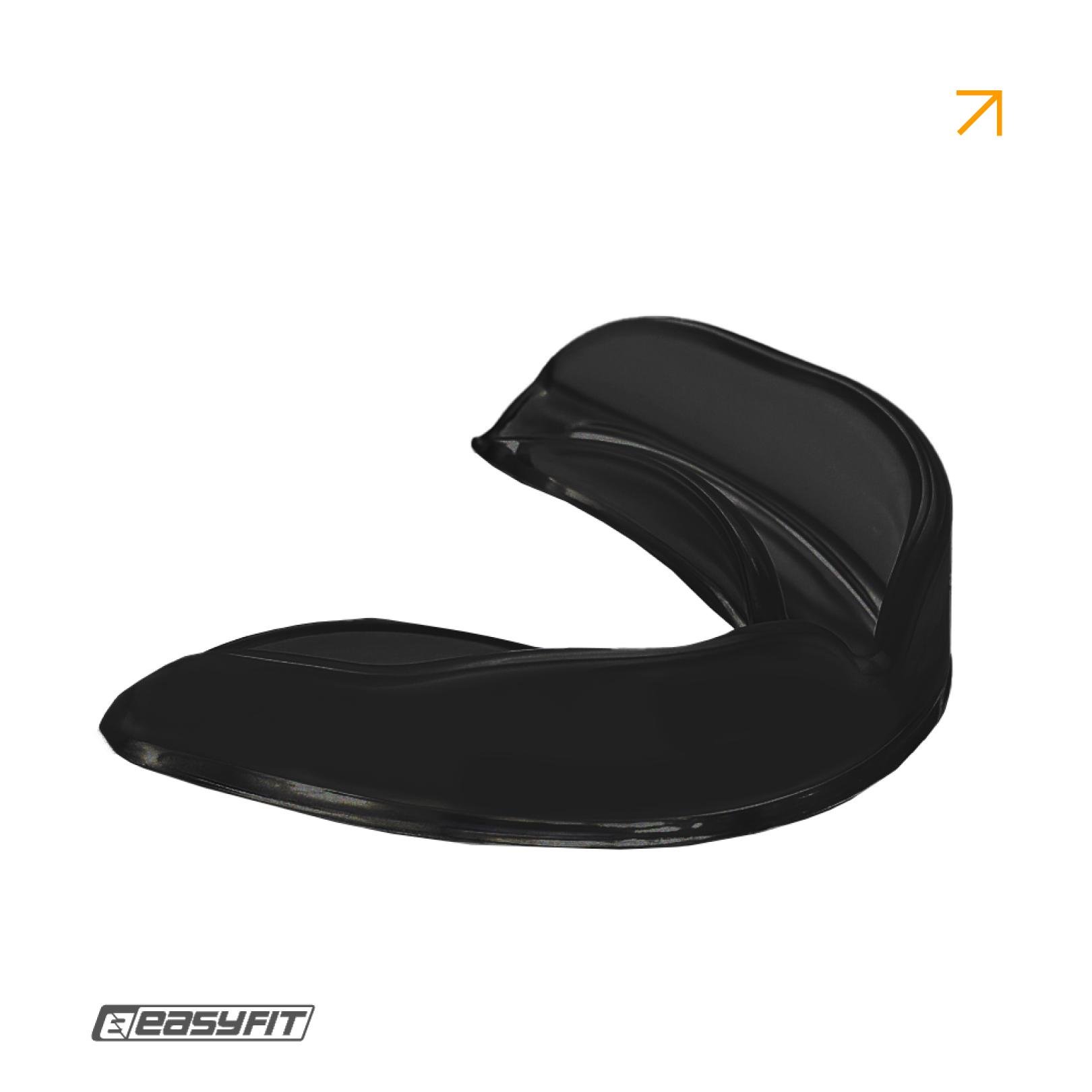 Капа для бокса EasyFit одночелюстная Черный (EF-0390-bk) - фото 6