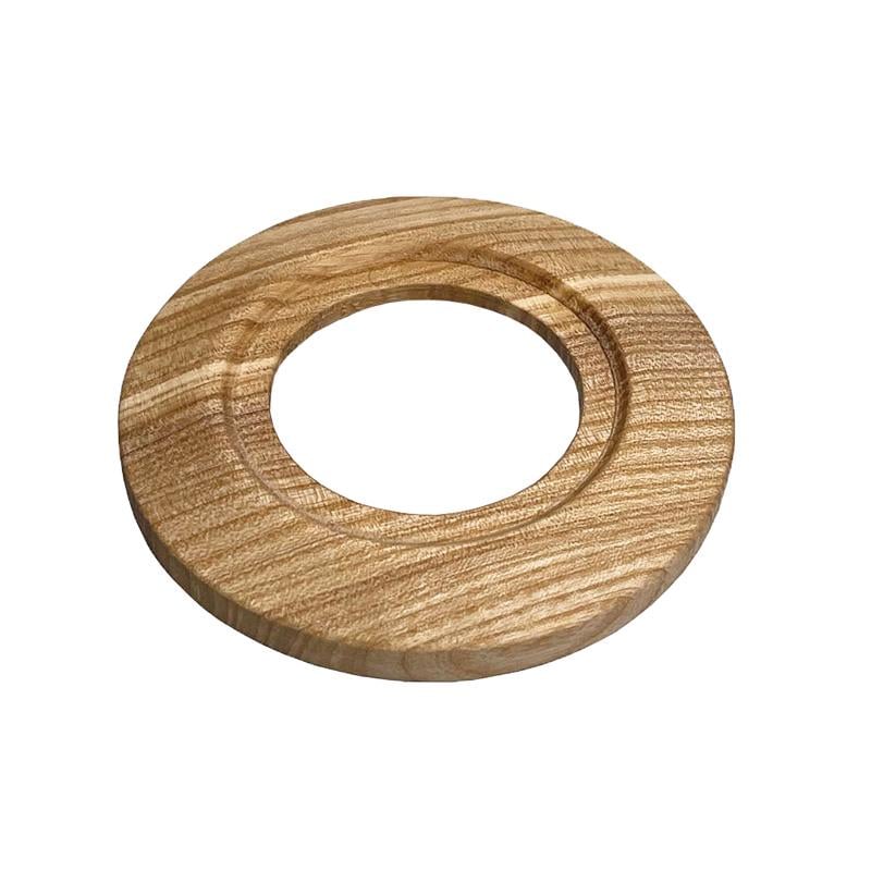 Рамка деревянная на 1 пост для скрытого монтажа Ясень