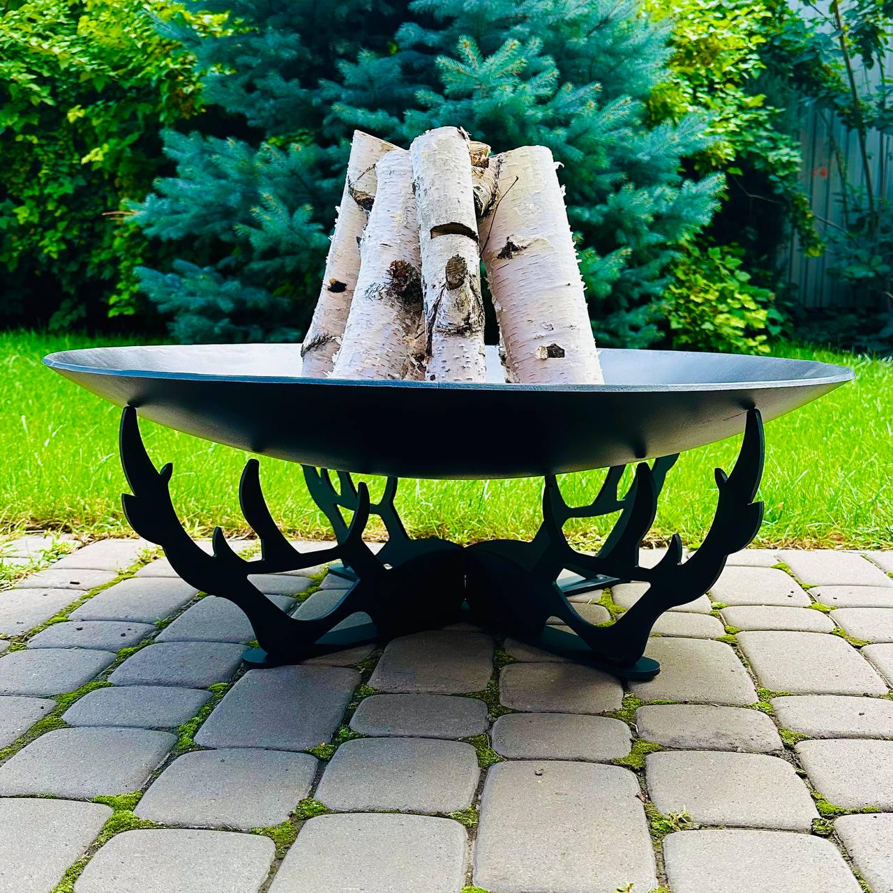 Чаша для очага Steelagro Рогнарек крашеная 760x350 мм (SA-05-004.47Р)