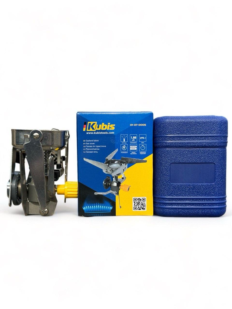 Газовая печь туристическая Kubis 140 г/ч 1,88 кВт пьезопидж 275 г (01-07-0005) - фото 6 Газовая печь туристическая Kubis 140 г/ч 1,88 кВт пьезопидж 275 г (01-07-0005) - фото 6