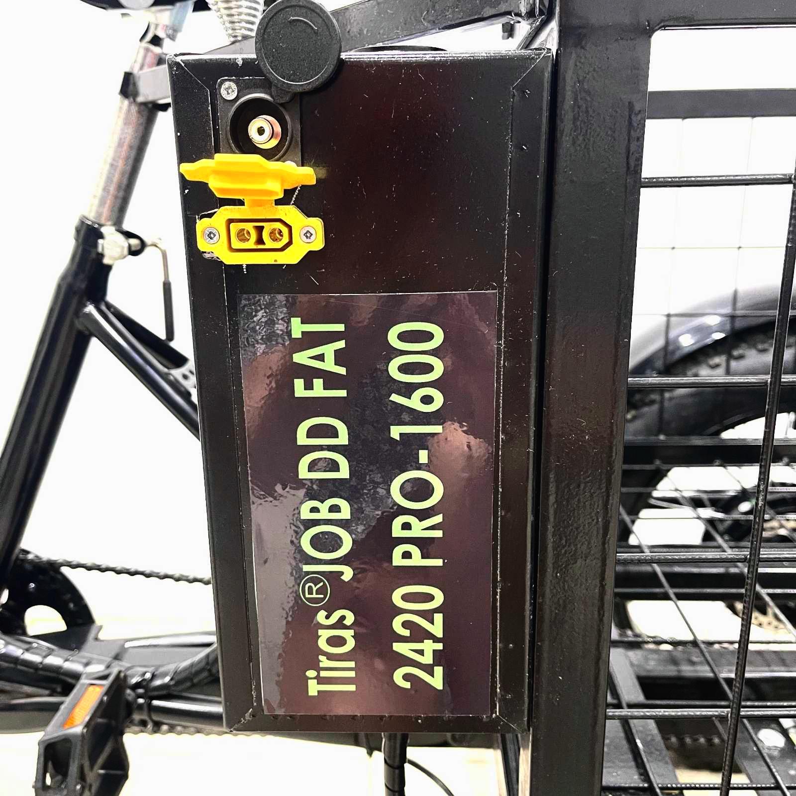 Электровелосипед трехколесный Tiras Job DD FAT 2420 PRO-1600 48V64Ah - фото 11