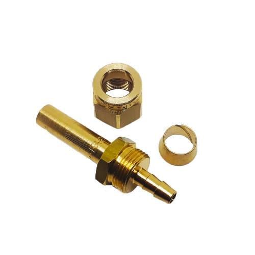 Фитинг переходник для пластиковой трубки прямой Faro из D6 mm на D8 mm (2879)