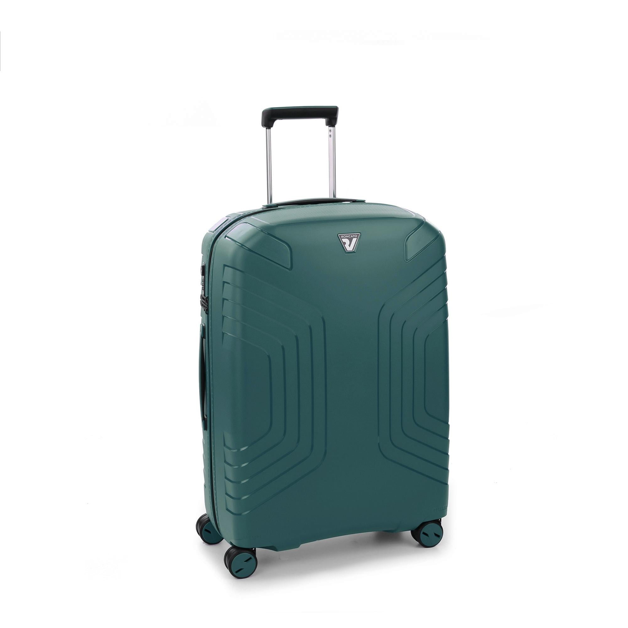 Валіза з розширенням Roncato YPSILON 5762/5787 69х49х25/30 см 3,1 кг 90/107 л Зелений (12050)