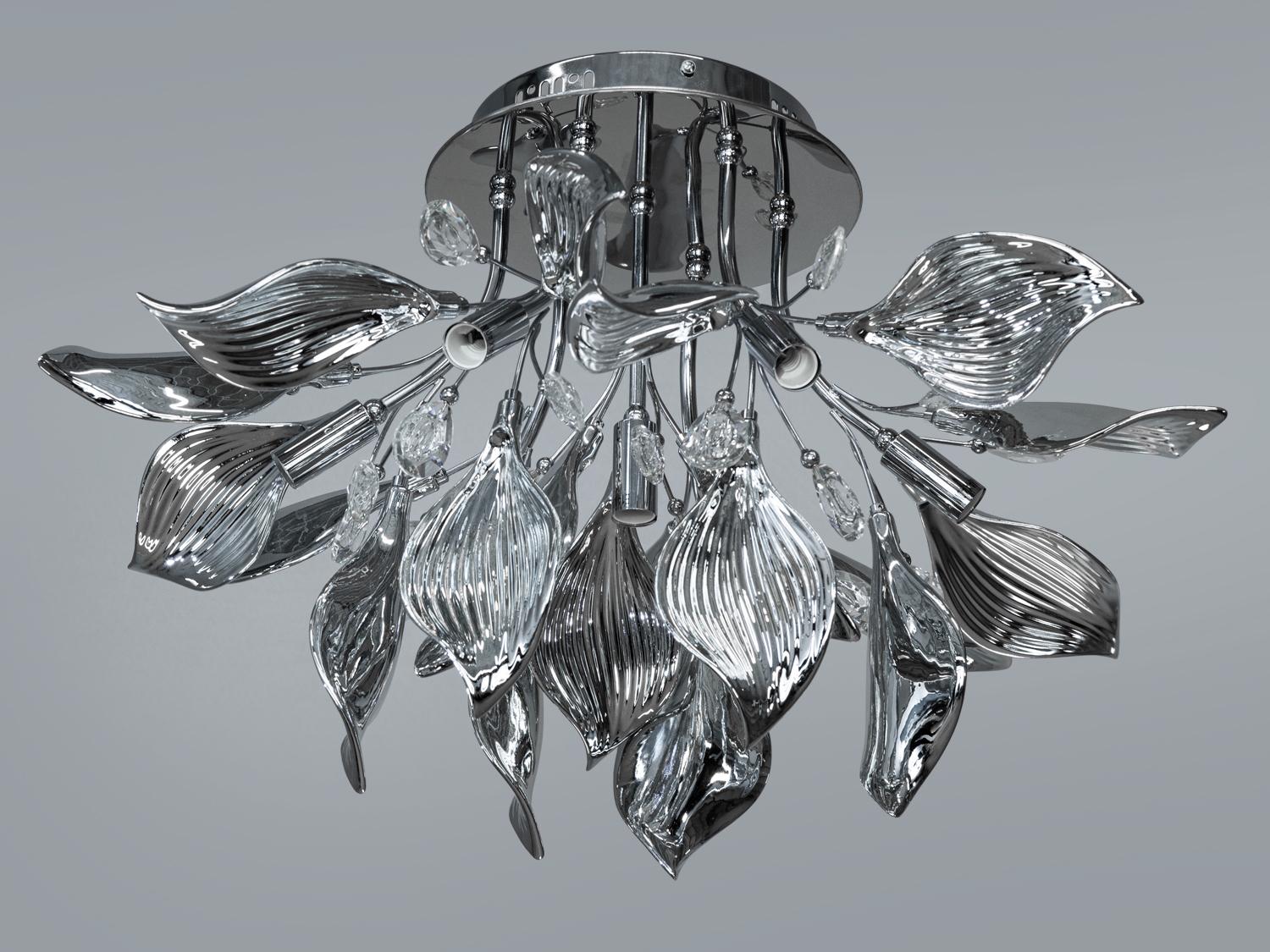 Люстра Loft на 7 ламп (7229-7C HR) - фото 1 Люстра Loft на 7 ламп (7229-7C HR) - фото 1